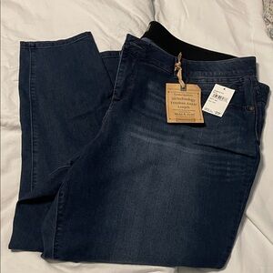 Democracy Women's Dark Blue Straight Leg Jeans